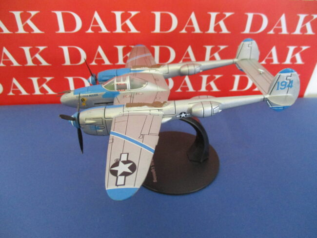 Die cast 1/72 Modellino Aereo Aircraft Lockheed P-38J/L Lightning Virgine Marie