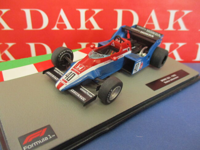 Die cast 1/43 Modellino Auto F1 Spirit 201 1983 S. Johansson - immagine 2