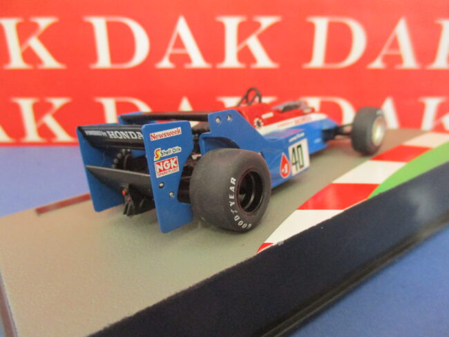 Die cast 1/43 Modellino Auto F1 Spirit 201 1983 S. Johansson - immagine 3