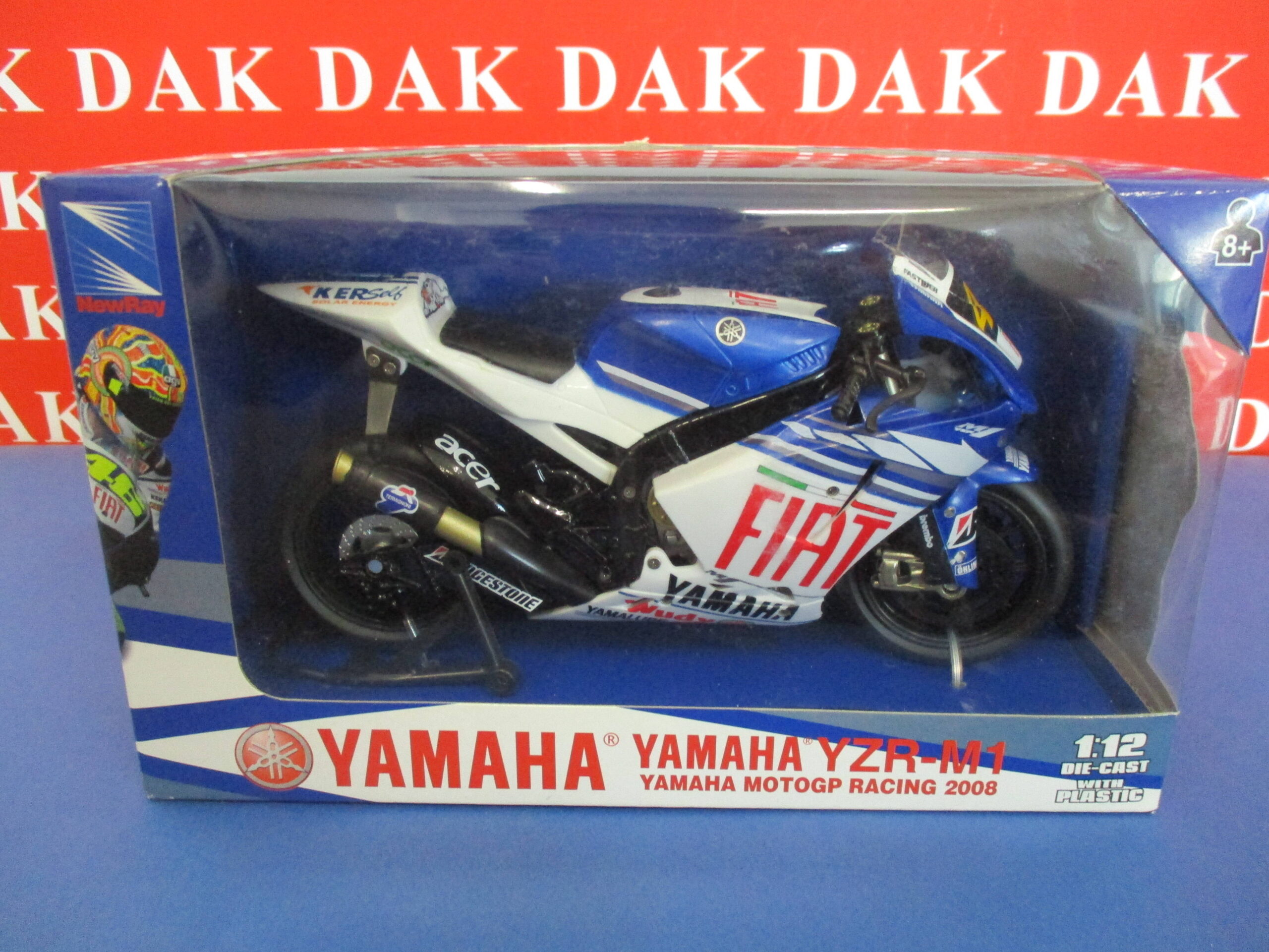 2006 Valentino Rossi Moto Yamaha YZR-M1 N 46 Valentino Rossi by Newray Die  cast