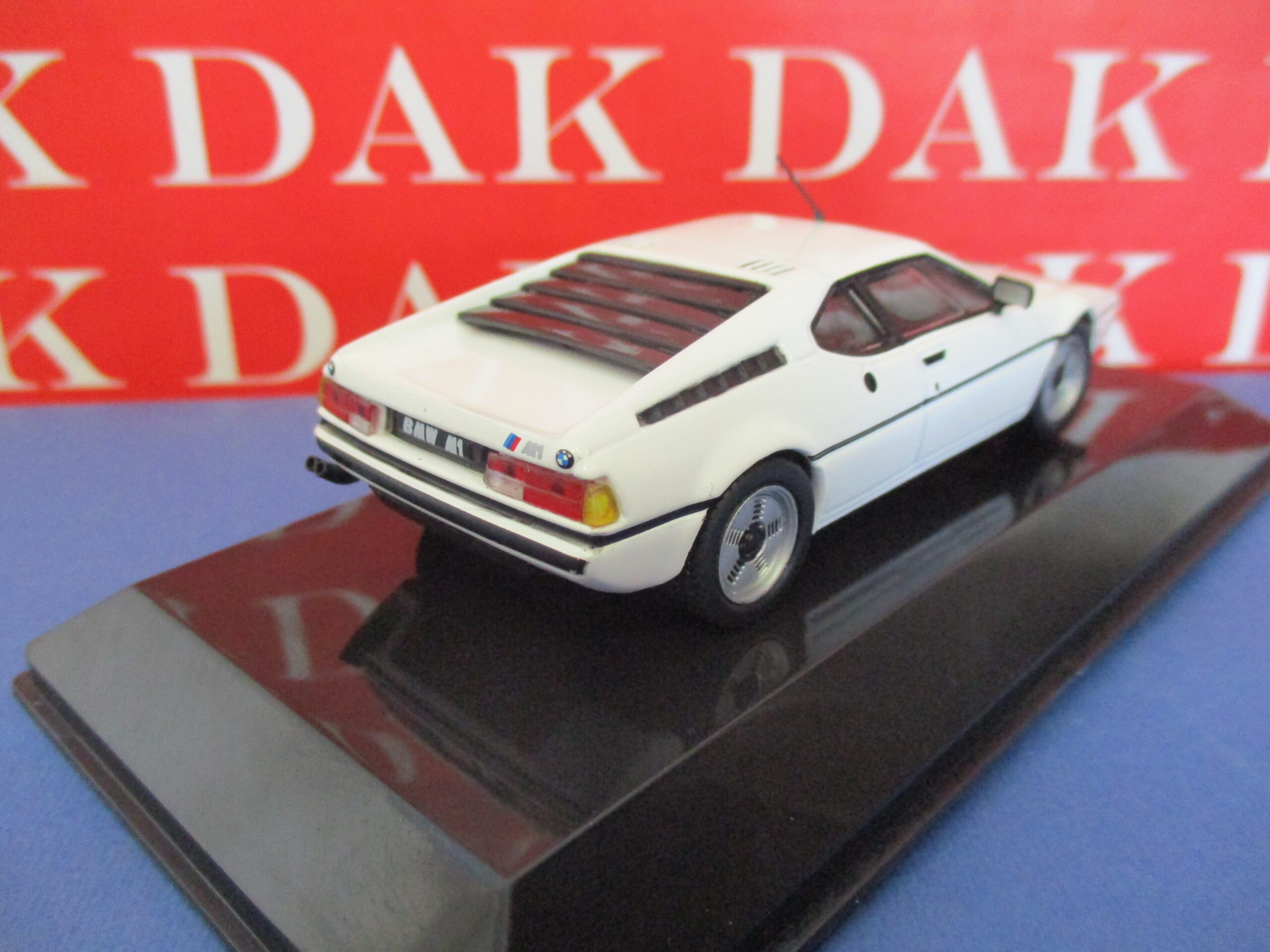 Die cast 1/43 Modellino Auto BMW M1 Gr.4 24H Le Mans 1980 - Dak Mantova sas