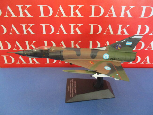 Die cast 1/72 Modellino Aereo Aircraft Dassault Mirage IIIEA 1982 Argentina