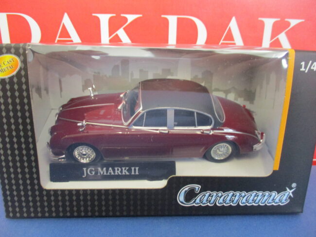 Die cast 1/43 Modellino Auto Jaguar MKII Inspector Morse by Cararama - immagine 4