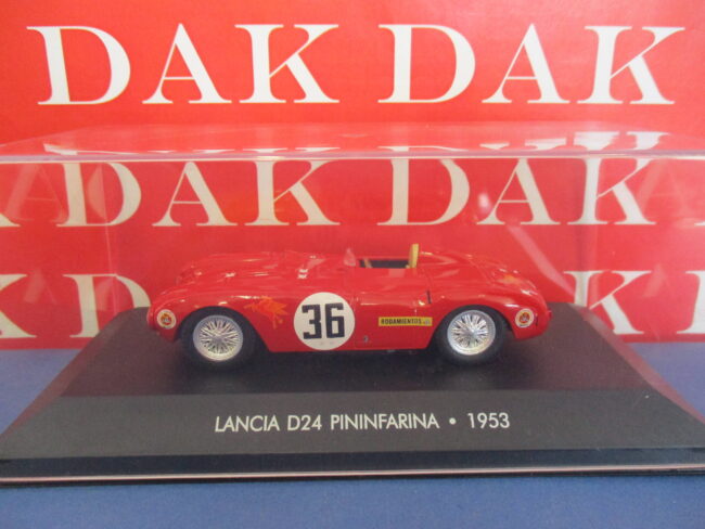 Die cast 1/43 Modellino Auto Lancia D24 Carrera Panamericana 1953 J-M Fangio - immagine 4