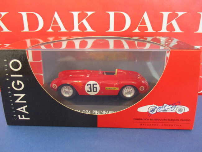 Die cast 1/43 Modellino Auto Lancia D24 Carrera Panamericana 1953 J-M Fangio - immagine 5