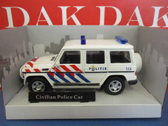 Die cast 1/43 Modellino Auto Polizia Police Mercedes Classe-G Olanda by Cararama