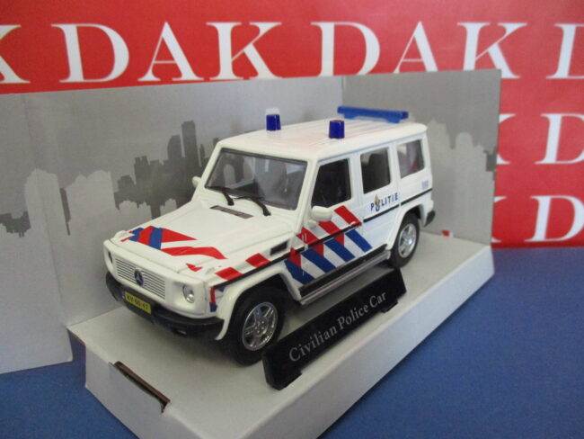 Die cast 1/43 Modellino Auto Polizia Police Mercedes Classe-G Olanda by Cararama - immagine 2