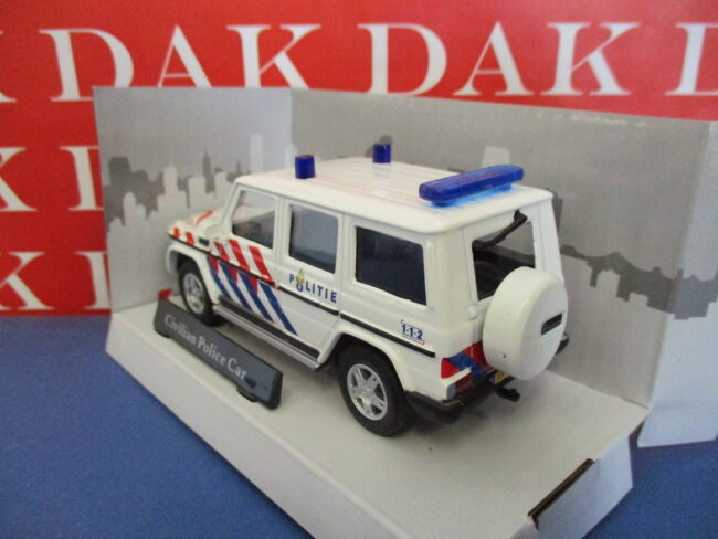 Die cast 1/43 Modellino Auto Polizia Police Mercedes Classe-G Olanda by Cararama - immagine 3