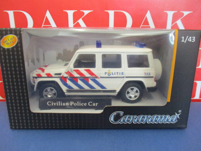 Die cast 1/43 Modellino Auto Polizia Police Mercedes Classe-G Olanda by Cararama - immagine 4