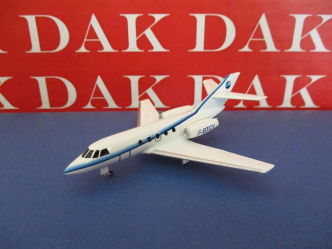 Die cast 1/200 Modellino Aereo Aircraft Dassault Falcon 20c 50th Anniversary - immagine 2