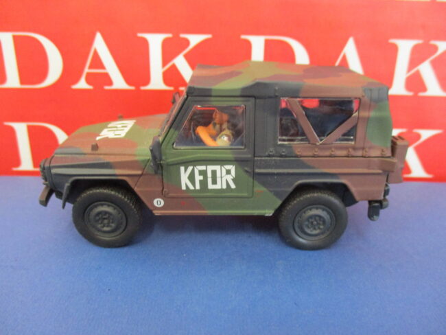 Die cast 1/43 Modellino Auto Peugeot P4 KFOR French Army