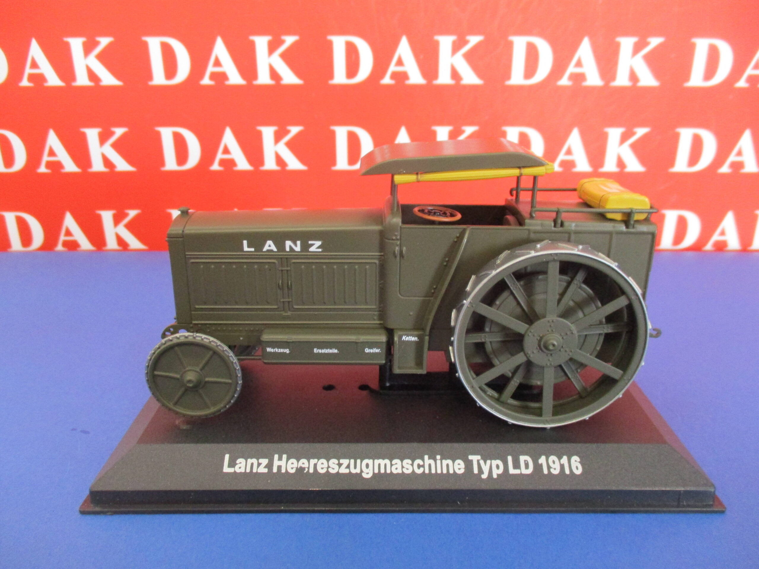 Die cast 1/43 Modellino Trattore Farm Tractor Lanz Typ LD 1916