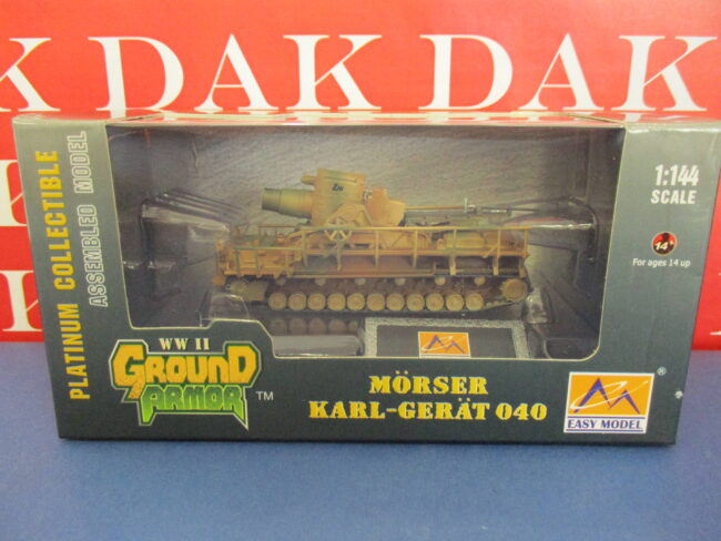 1/144 Modellino Mortaio d'Assedio Semovente Morser Karl-Gerat 040 by Easy Model - immagine 5