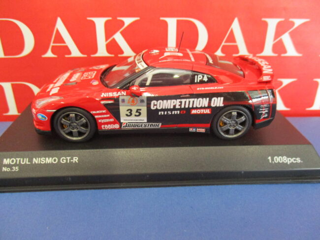 Die cast 1/43 Modellino Auto Nissan Nismo GT-R Nismo N35 24H Tokachi by Kyosho - immagine 2