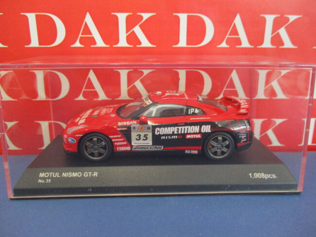 Die cast 1/43 Modellino Auto Nissan Nismo GT-R Nismo N35 24H Tokachi by Kyosho - immagine 4