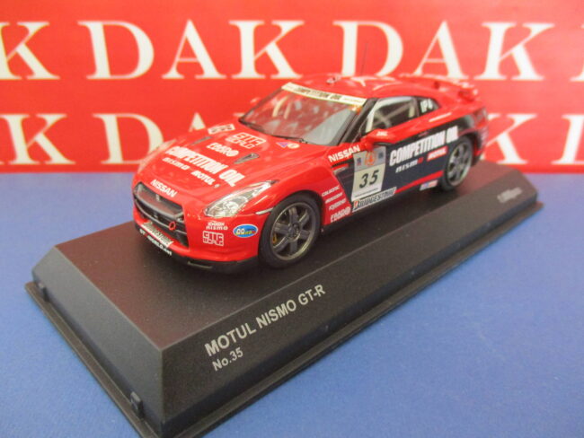 Die cast 1/43 Modellino Auto Nissan Nismo GT-R Nismo N35 24H Tokachi by Kyosho