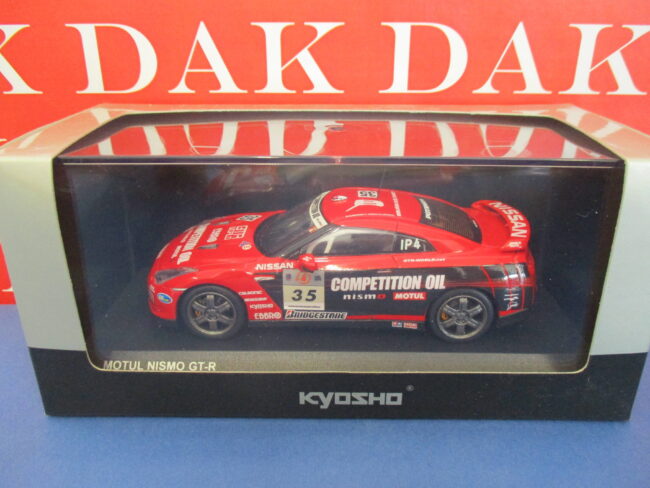 Die cast 1/43 Modellino Auto Nissan Nismo GT-R Nismo N35 24H Tokachi by Kyosho - immagine 5