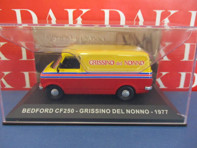 Die cast 1/43 Modellino Furgone Van Bedford CF250 Grissini del Nonno 1977 - immagine 4