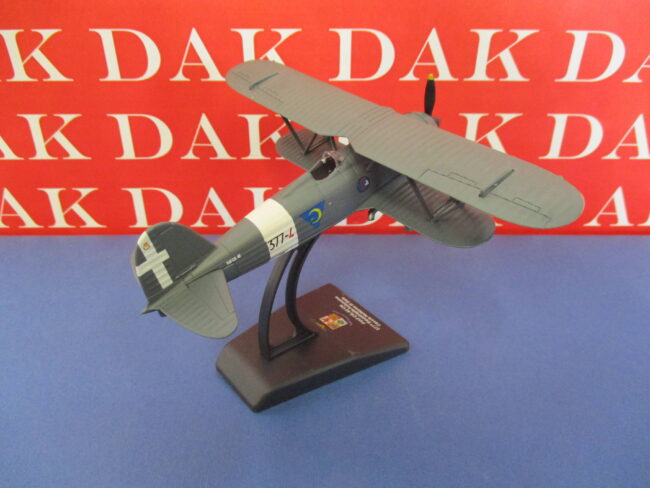 Die cast 1/72 Modellino Aereo Aircraft Fiat CR.42 CN 377 Sqn. Gela - immagine 4