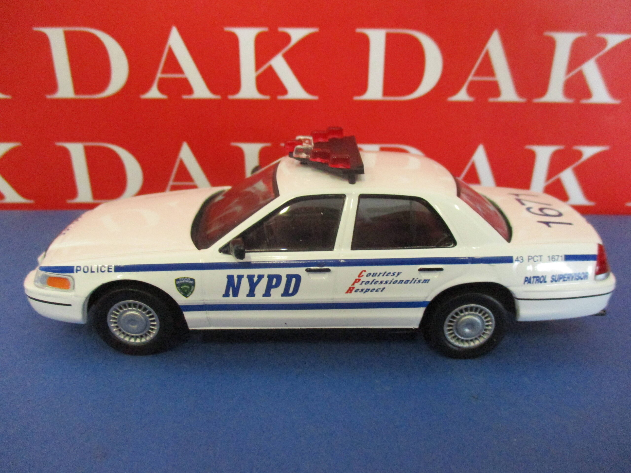 Die cast 1/43 Modellino Auto Polizia Police Ford Crown Victoria NYPD USA by Ist