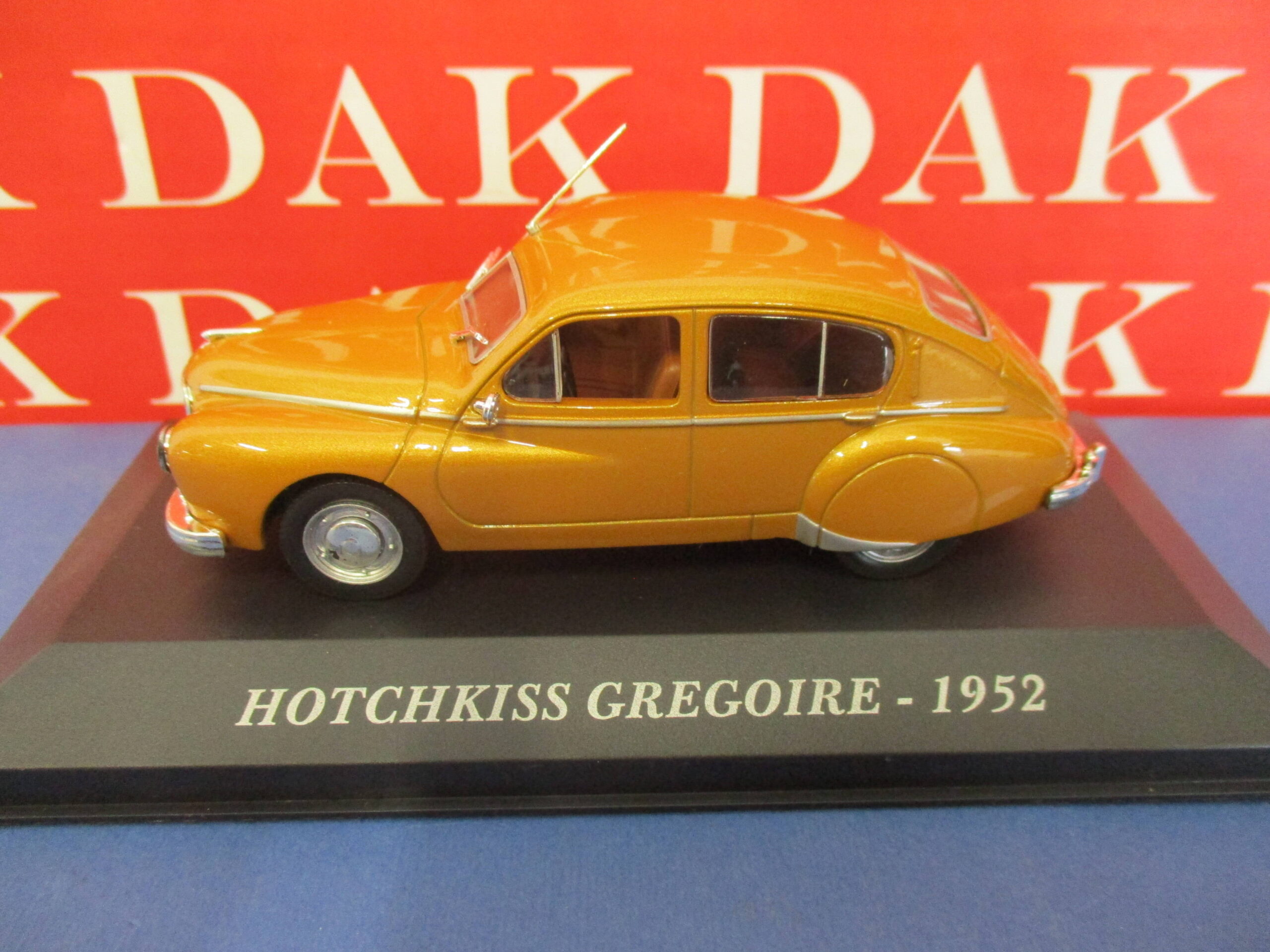 modellino trattore scala 1:43 HOTCHKISS 30/40 R diecast edicola da  collezione modellismo