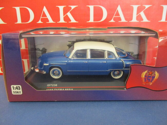 Die cast 1/43 Modellino Auto Tatra 603/1 1958 by Ist - immagine 5