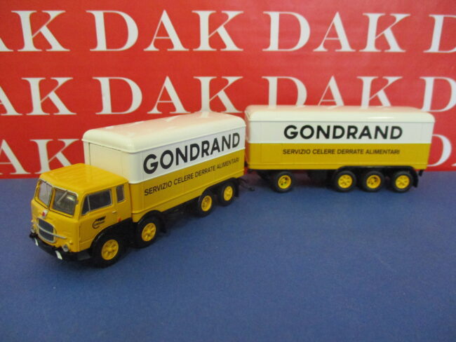 1/87 Modellino Camion Truck Fiat 690 Millepiedi Gondrand by Brekina