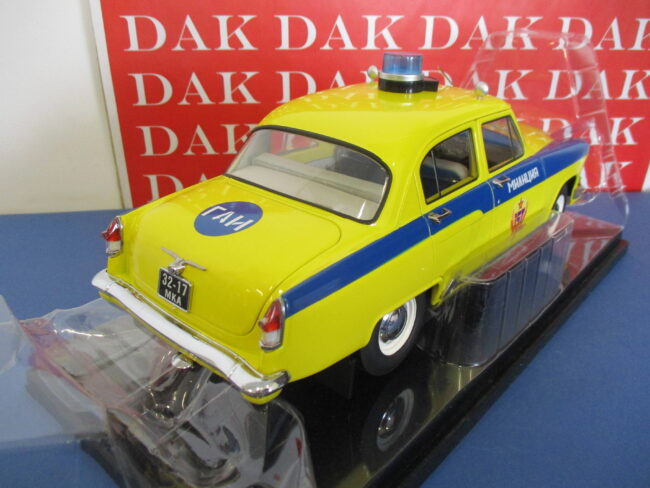 Die cast 1/18 Modellino Auto Polizia Police GAZ 21R Volga 1969 USSR by Ist - immagine 4