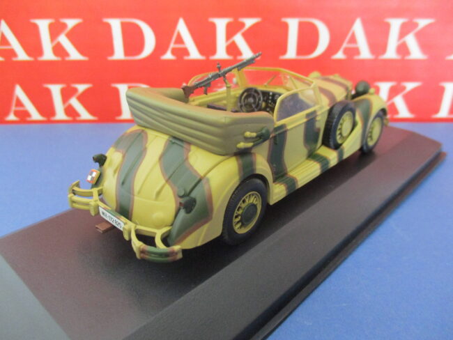 Die cast 1/43 Modellino Auto Horch 853A Cabriolet AOK 1 Armee France 1944 - immagine 3