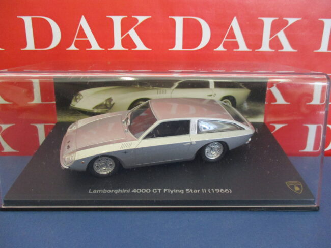 Die cast 1/43 Modellino Auto Lamborghini 4000 GT Flying Star II 1966 - immagine 4