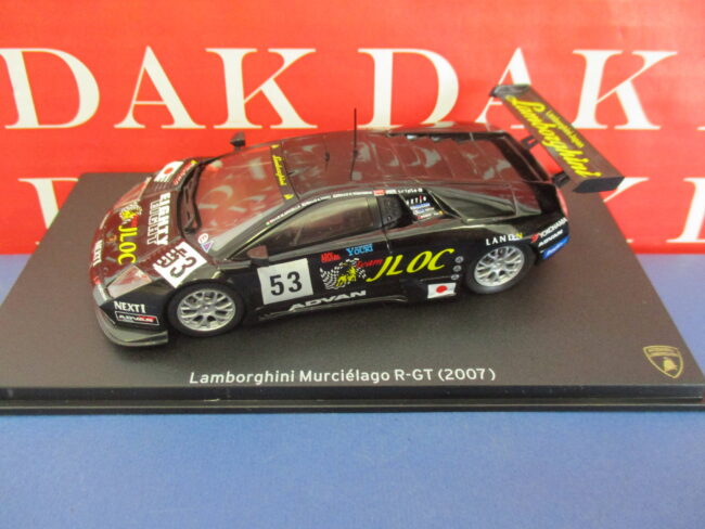 Die cast 1/43 Modellino Auto Lamborghini Murcielago R-GT 24H Le Mans 2007