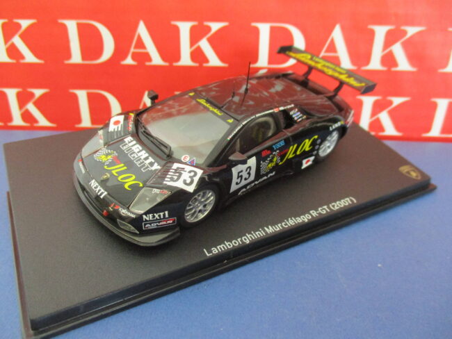 Die cast 1/43 Modellino Auto Lamborghini Murcielago R-GT 24H Le Mans 2007 - immagine 2