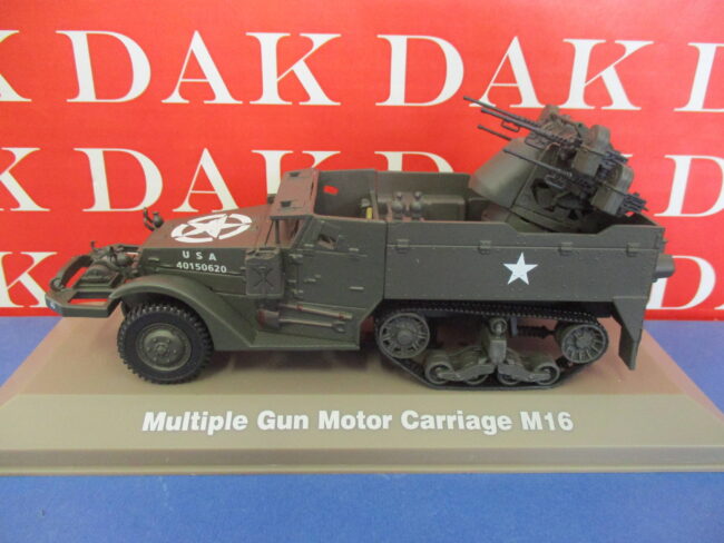 Die cast 1/43 Modellino Semicingolato M16 Multiple Gun Motor Carriage by Atlas