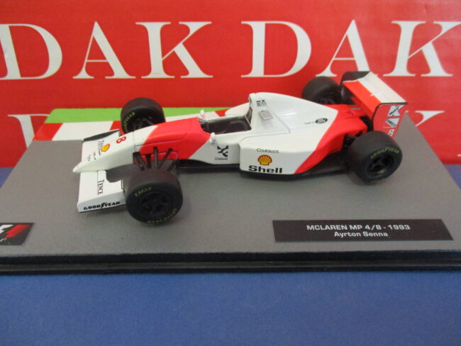 Die cast 1/43 Modellino Auto F1 McLaren MP 4/8 A. Senna 1993**