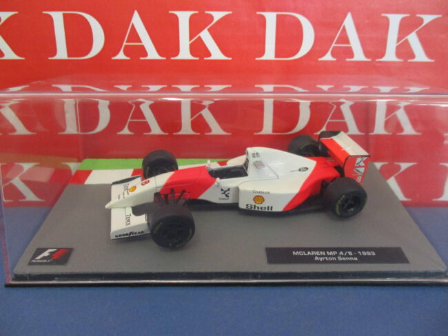 Die cast 1/43 Modellino Auto F1 McLaren MP 4/8 A. Senna 1993** - immagine 4