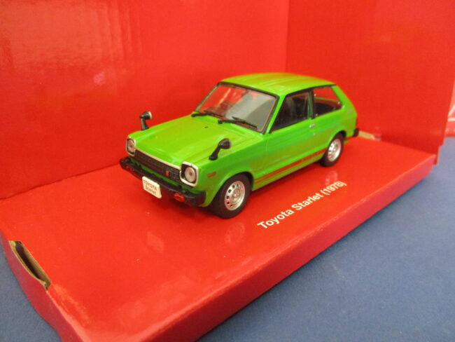 Die cast 1/43 Modellino Auto Toyota Starlet 1978