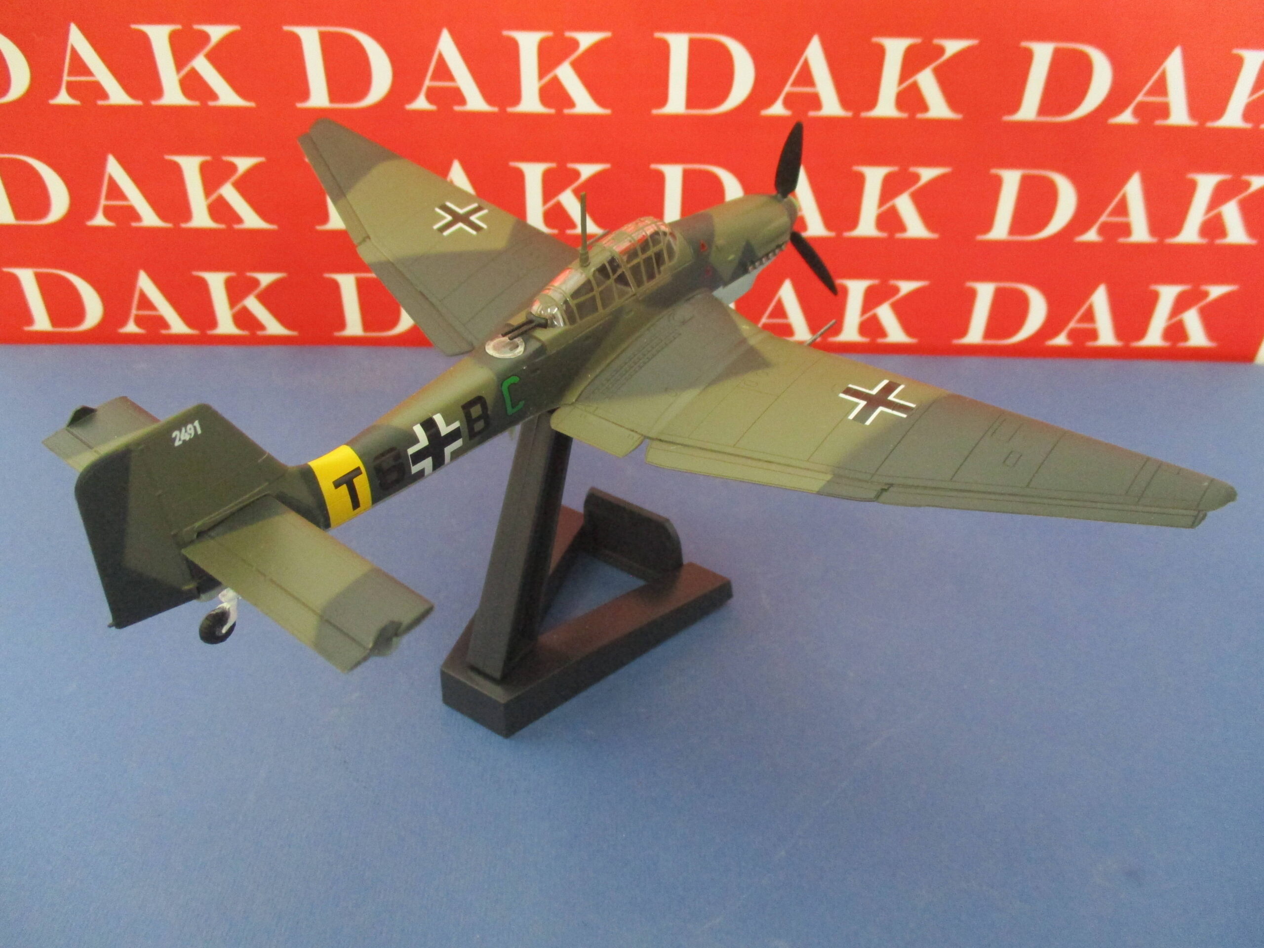 1/72 Modellino Aereo Aircraft Junkers Ju 87D-1 Stuka 2.-StG.2 1942 by Easy  Model