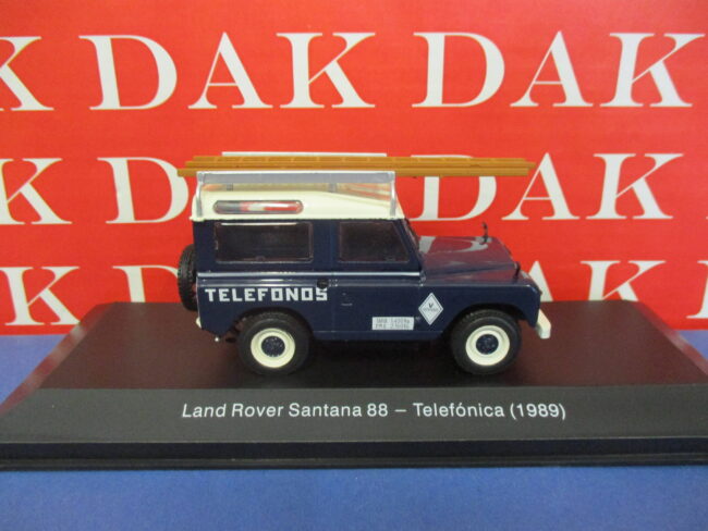 Die cast 1/43 Modellino Auto Land Rover Santana 88 Telefonica 1989 - immagine 2