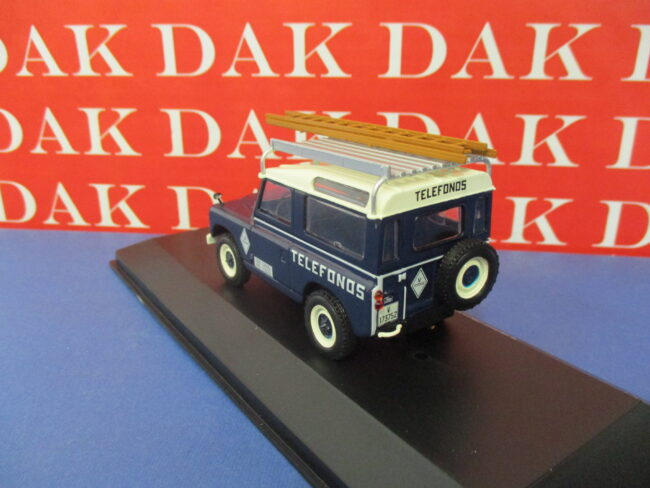 Die cast 1/43 Modellino Auto Land Rover Santana 88 Telefonica 1989 - immagine 3