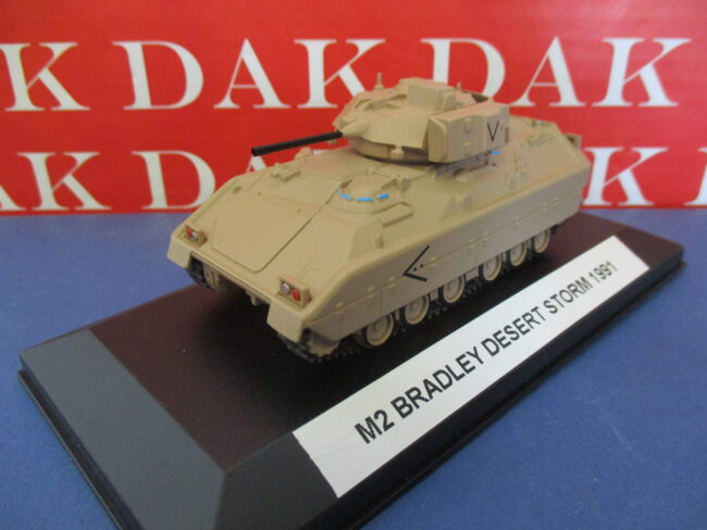 Die cast 1/72 Modellino Carro Armato Tank M2 Bradley Desert Storm 1991 HB - immagine 2