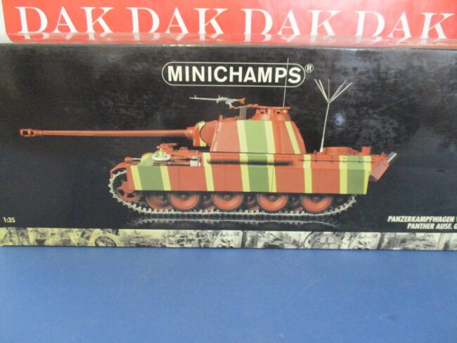 Die cast 1/35 Modellino Carro Armato Tank Panther Ausf. G Oderfront Minichamps - immagine 5