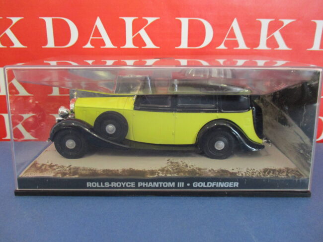 Die cast 1/43 Modellino Auto 007 Rolls-Royce Phantom III Goldfinger ed. italiana - immagine 4