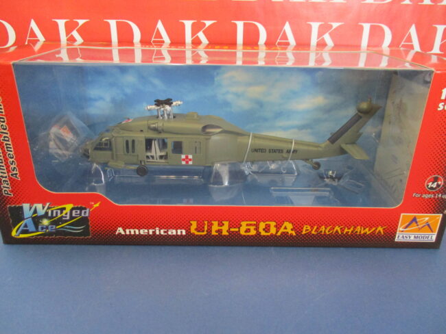 1/72 Modellino Elicottero Helicopter Sikorsky UH-60A Black Hawk Ambulance USA - immagine 7