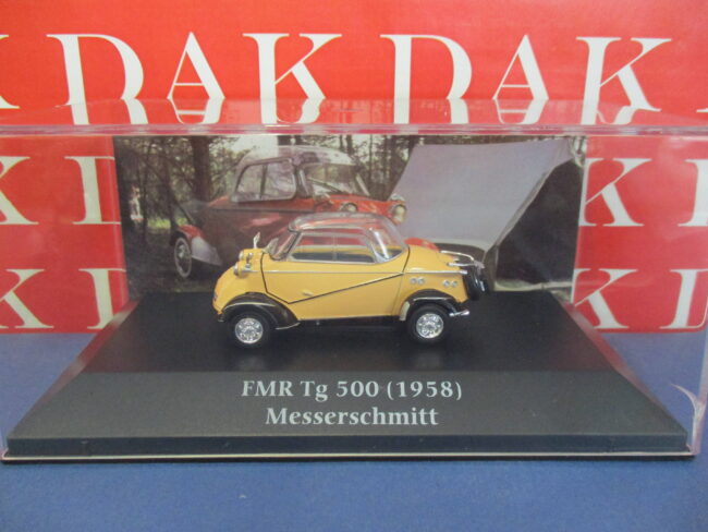 Die cast 1/43 Modellino Auto Messerschmitt FMR Tg 500 1958 - immagine 4