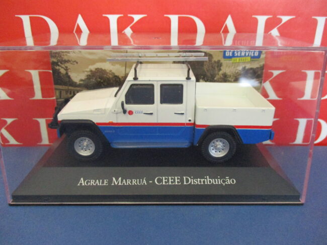 Die cast 1/43 Modellino Auto Agrale Marrua CEEE Distribuicao Brazil 2004 - immagine 4