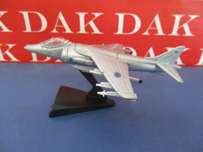 Die cast 1/130 Modellino Aereo Aircraft BAe Harrier II RAF UK by Del Prado