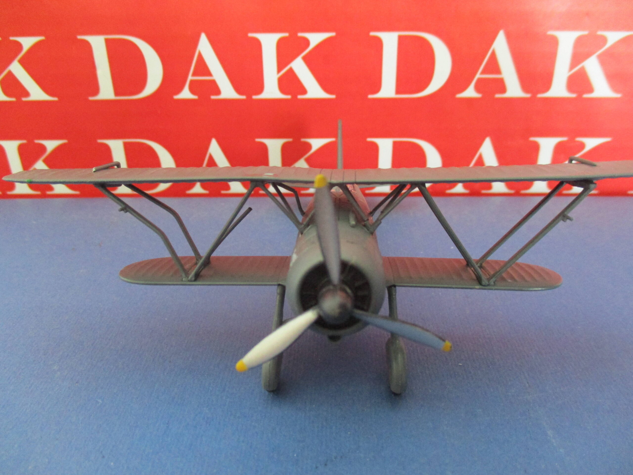 Die cast 1/72 Modellino Aereo Aircraft Fiat CR 42 CN Caccia Notturna Gela  ROTTO - Dak Mantova sas