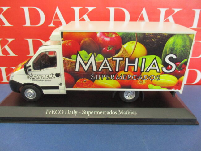 Die cast 1/43 Modellino Furgone Van Iveco Daily Supermercados Mathias - immagine 2