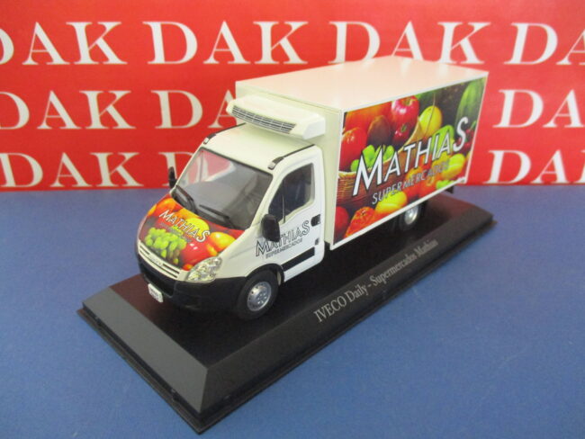 Die cast 1/43 Modellino Furgone Van Iveco Daily Supermercados Mathias