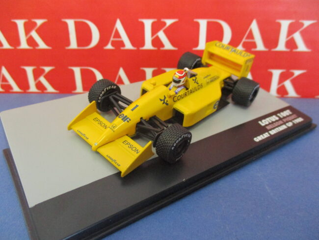 Die cast 1/43 Modellino Auto F1 Lotus 100T Great Britain GP 1988 N. Piquet - immagine 2